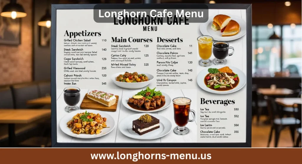 longhorn cafe menu prices